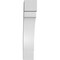 Ekena Millwork 3 1/2-in. W x 10-in. D x 18-in. H Merced Architectural Grade PVC Knee Brace BRCP035X10X18MRC - alternate 4